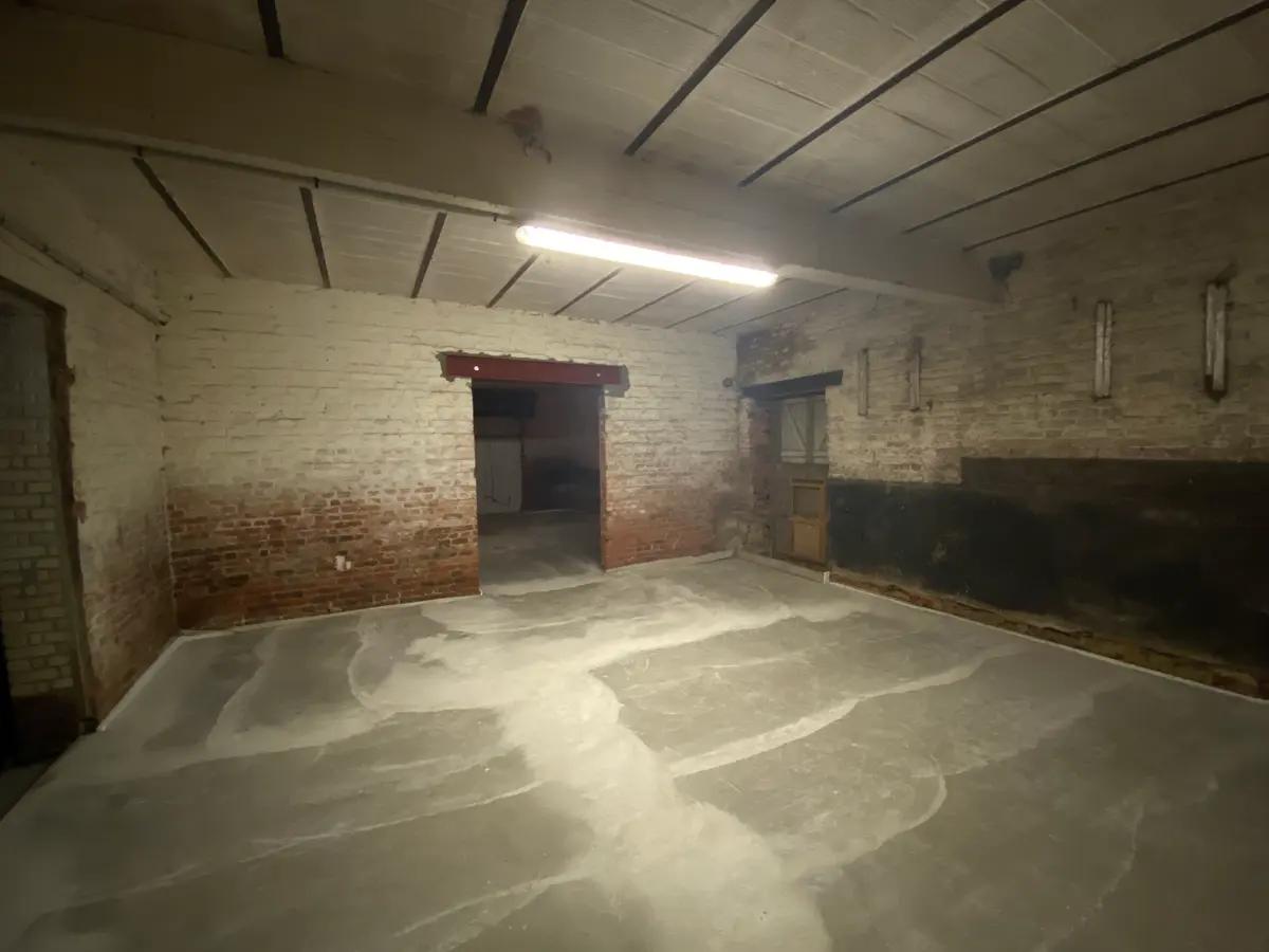 Intérieur du bâtiment en travaux