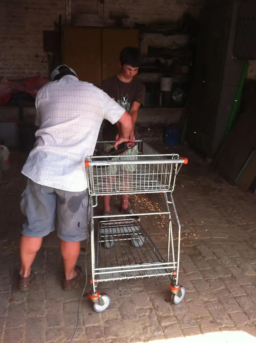 Nettoyage avant extension