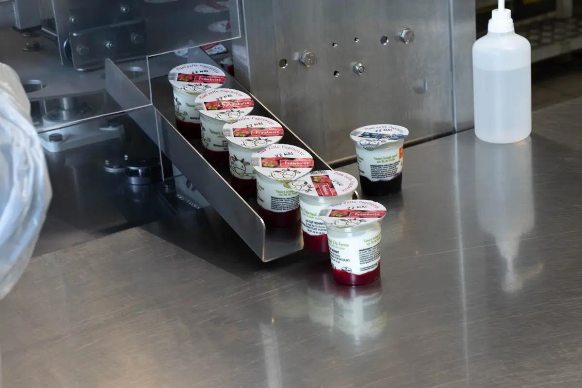 10 000 yaourts chaque semaine